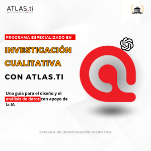 Programa especializado en investigación cualitativa con Atlas.ti